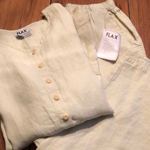FLAX Linen Lagenlook Outfit - 1G